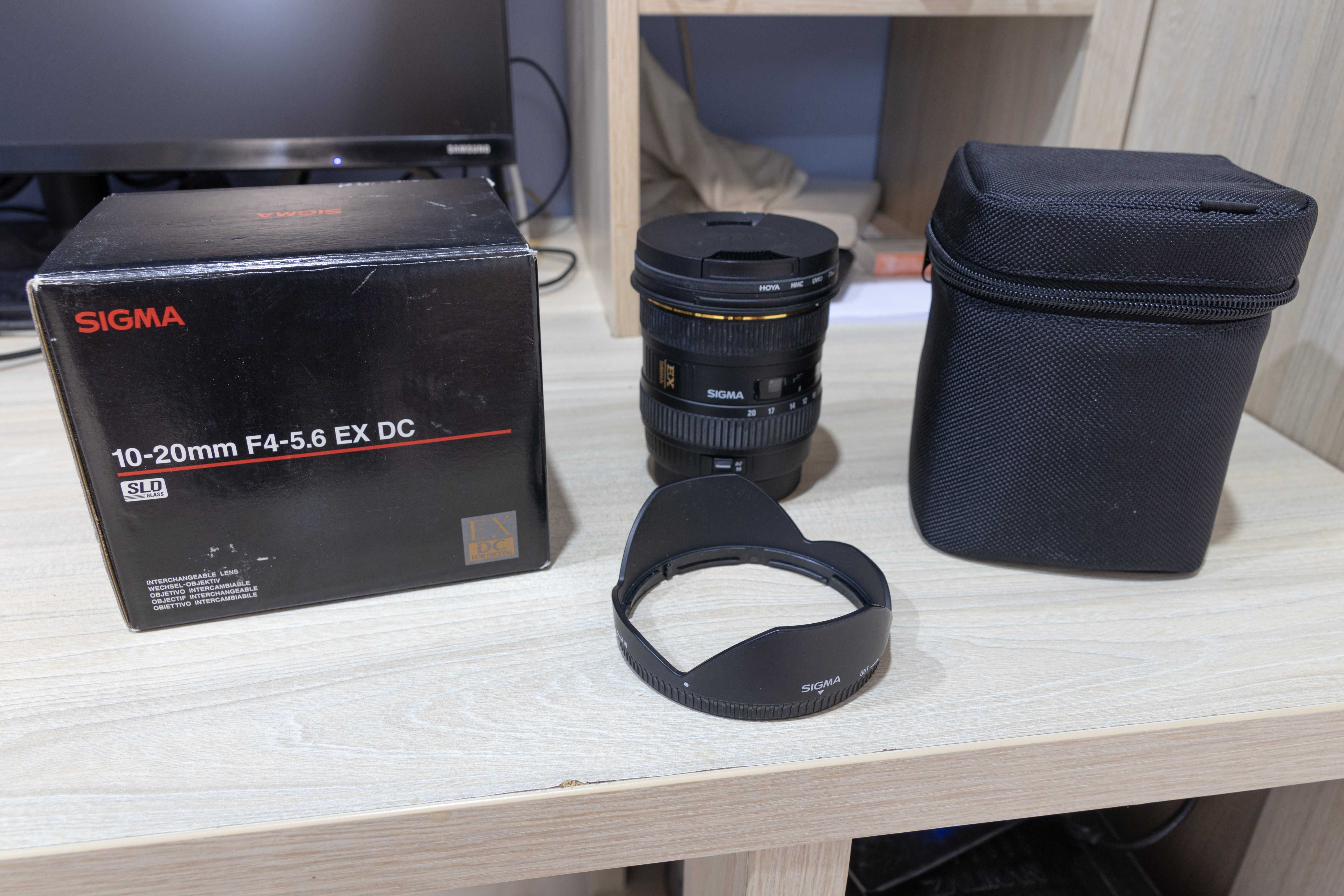 Объектив Sigma 10-20mm f/4-5.6 EX DC HSM (для Canon)