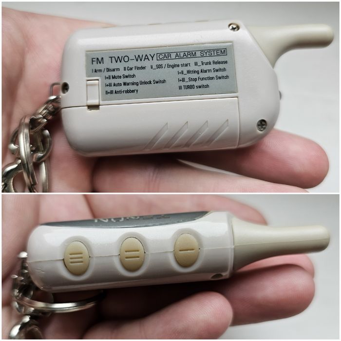 Пульт Брелок Авто Сигналізації Tenon FM Two-Way Car Alarm System