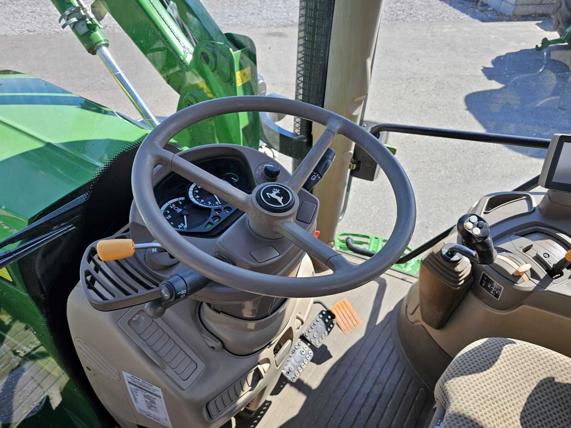 John Deere 6115R + ładowacz JD H340 - rok 2013 TLS , Super STAN !!!