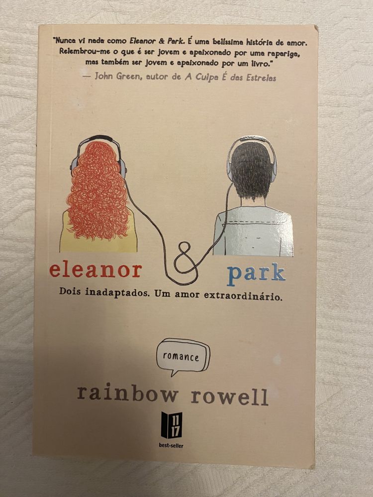 Livro de bolso Eleanor & Park de Rainbow Rowell