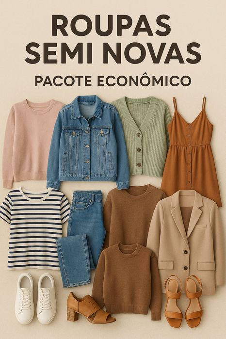 Roupas novas e semi novas