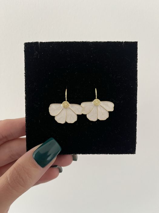 Kolczyki z kwiatkami