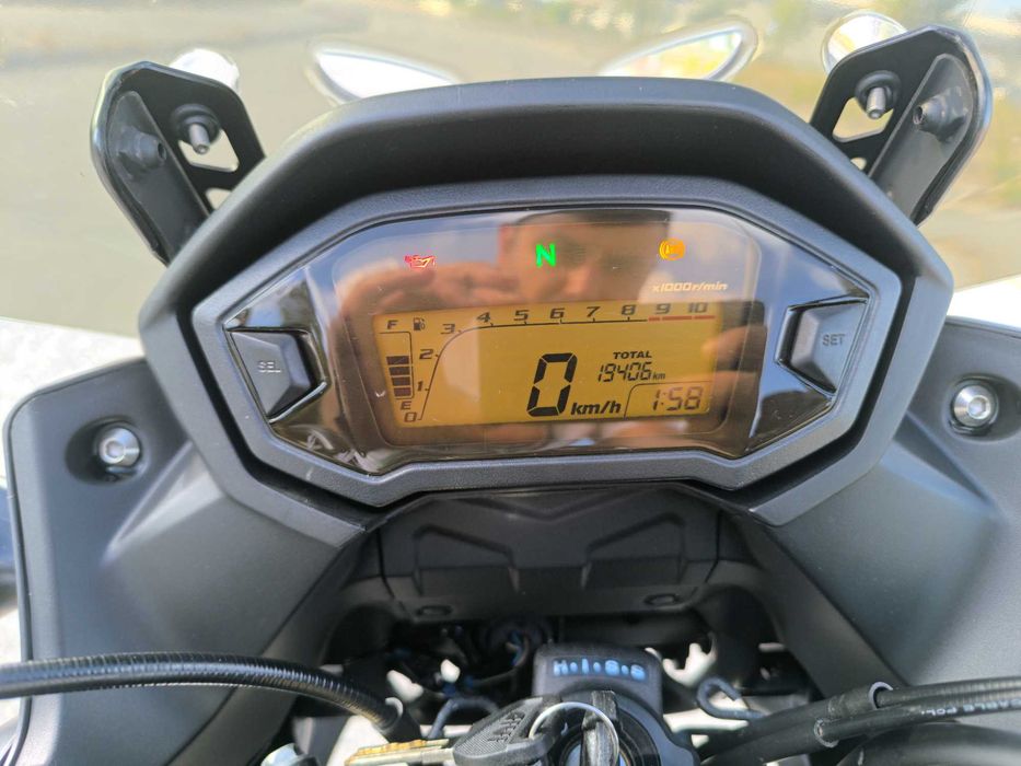cb 500 x de 2017 preto mate