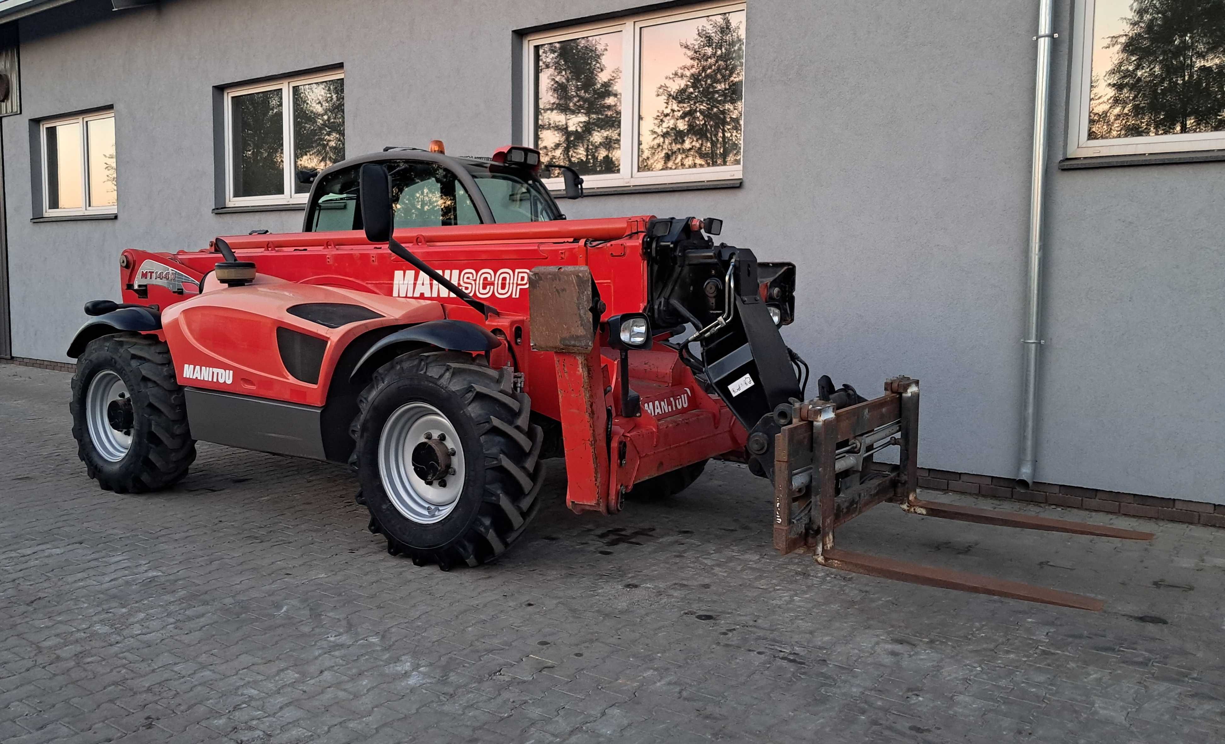 MANITOU MT 1440 Silnik 102kM 3984h Widły hydrauliczne BEZ DPF i AdBlue