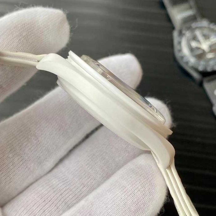 Zegarek Omega Swatch Biały Snoopy SO33W700 - dobry stan, ładny