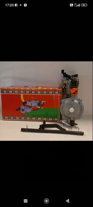 Карбюратор генератора з газовим редуктором 5кВт.