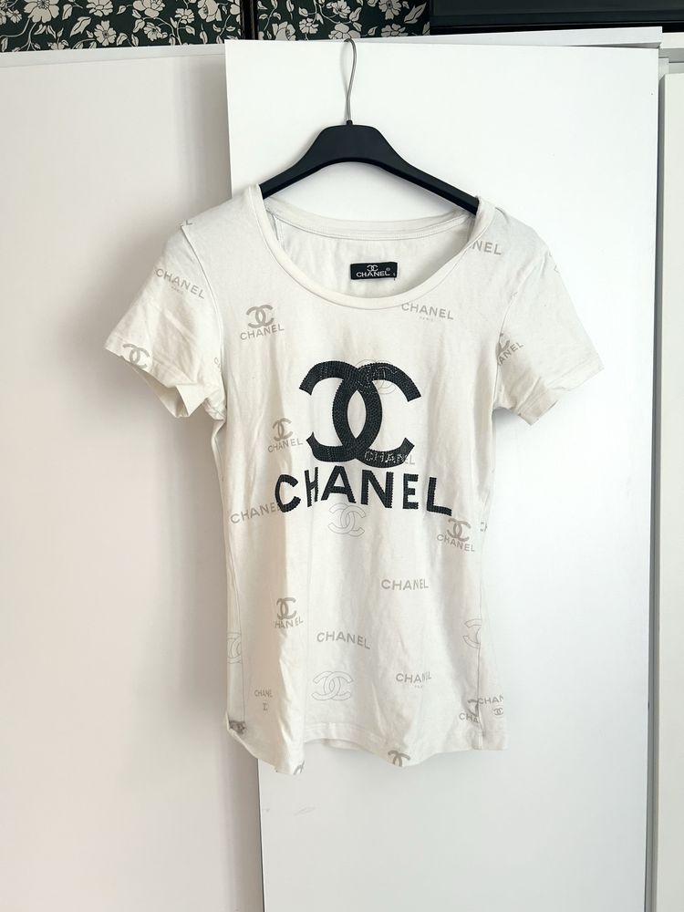 bluzka T-shirt Chanel rozmiar S