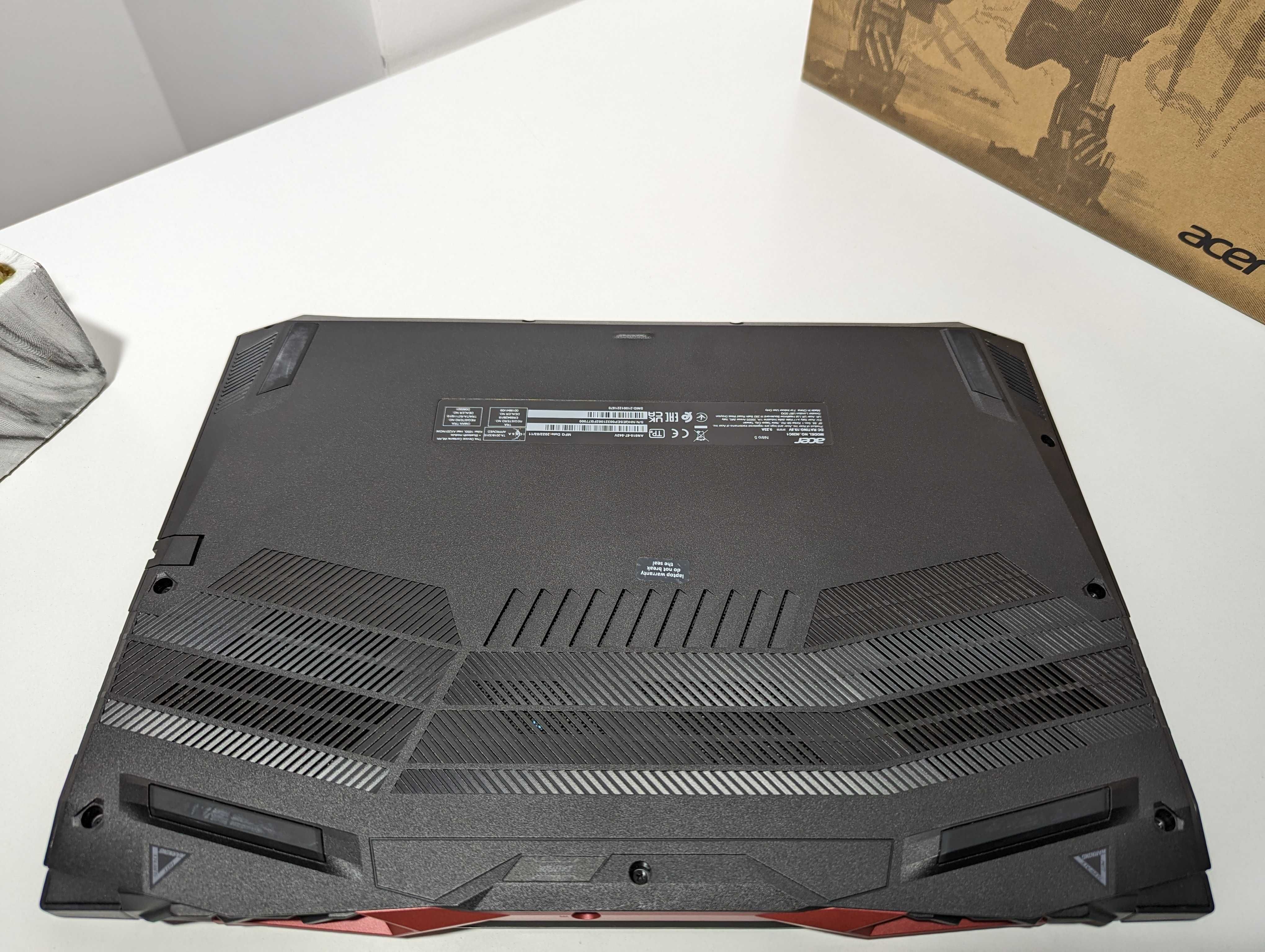 LAPTOP GAMINGOWY Acer Nitro RTX 3050 Intel i5-11400H 144 hz