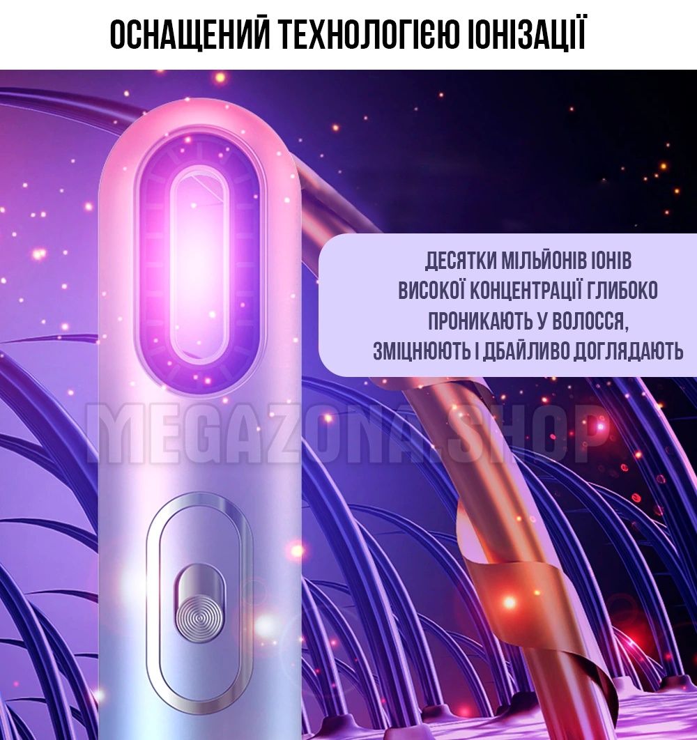 Компактний іонний фен для волосся