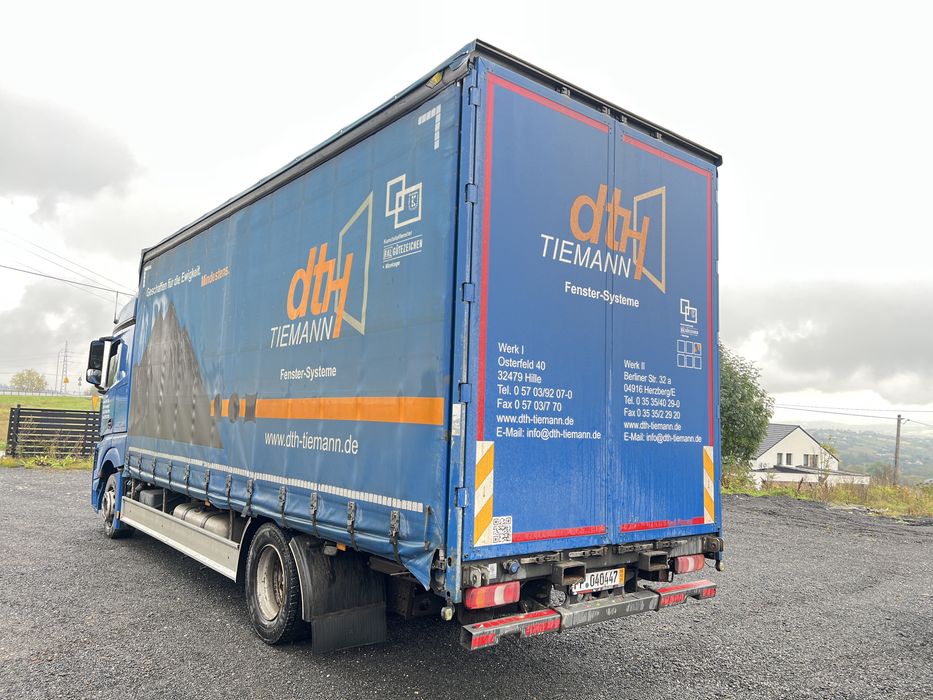 Zabudowa Firanka Plandeka Skrzynia Ładunkowa 7.30m mercedes man firana