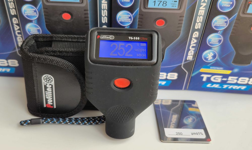 Товщиномір Profiline TG-588 Ultra толщиномер толщиномеры сканер авто