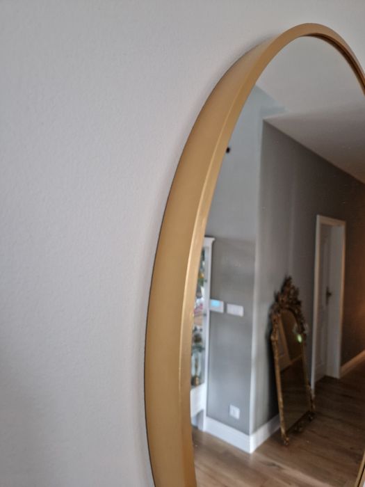 lustra loft okrągłe w aluminiowej ramie o średnicy 90 cm