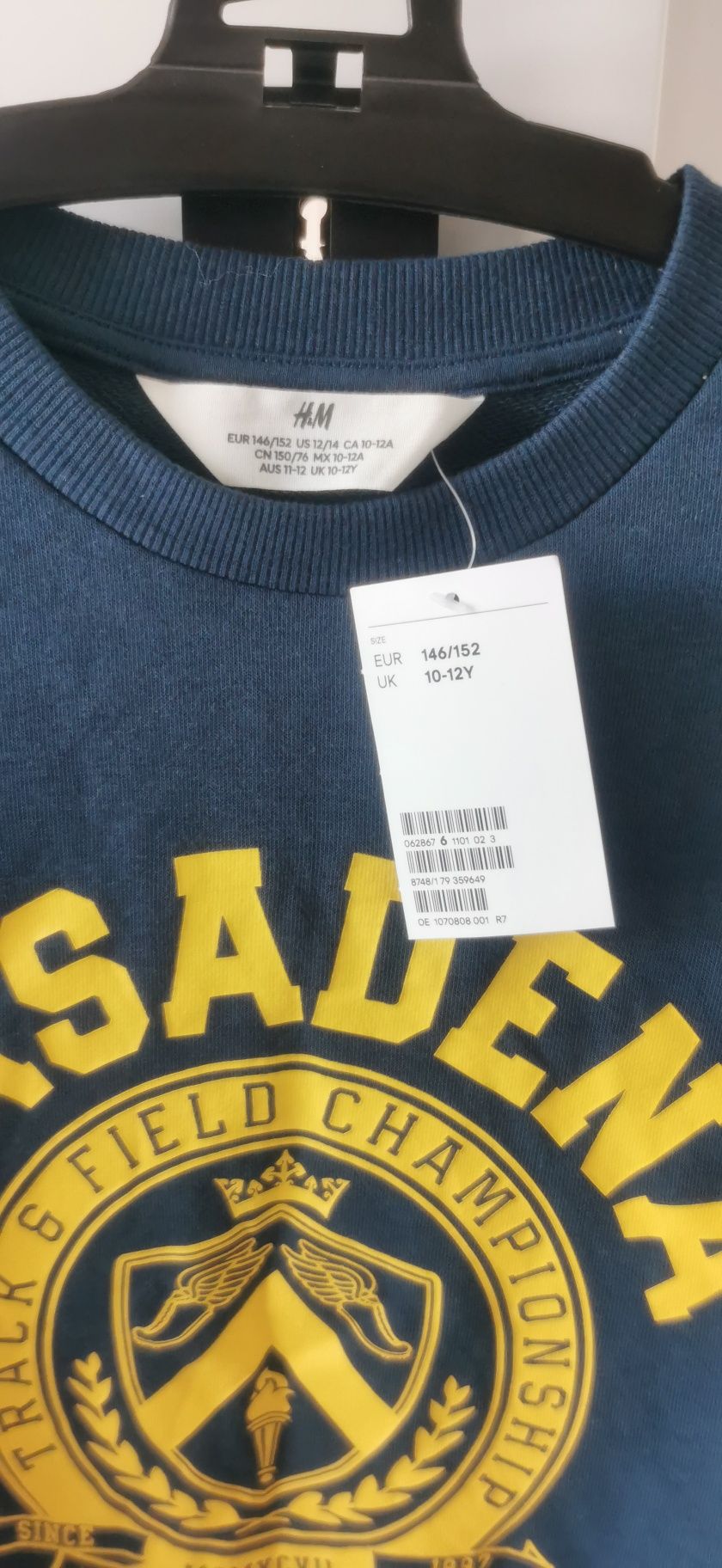NOWA Bluza chłopięca H&M r. 146/152