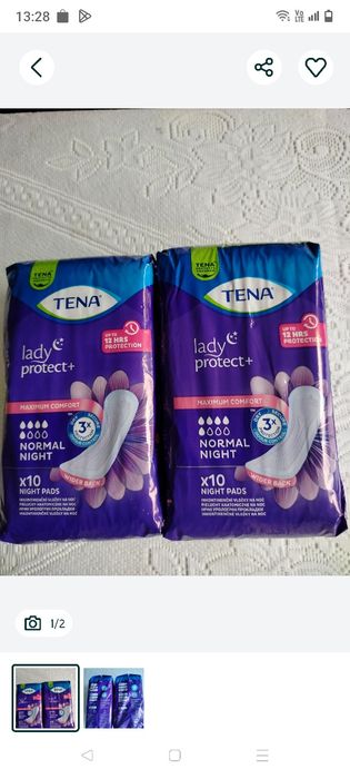 Wkładki urologicznej Tena Lady Normal Night