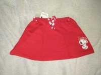 Nowa spódniczka czerwona spódnica dla dziewczynki r 80 12 miesięcy