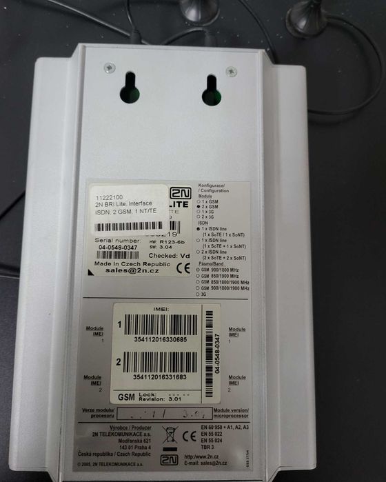 Modulo para Centrais Telefónicas para Cartões GSM