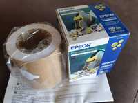 Rolo de papel fotográfico Epson Premium Glossy 255g 100mm x 10m NOVO
