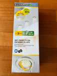 Projectores LED Encastrar (pack 3) - Novos - Cor Alumínio escovado