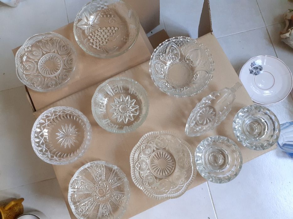 Bomboneira / Cinzeiros / Taças / Travessa