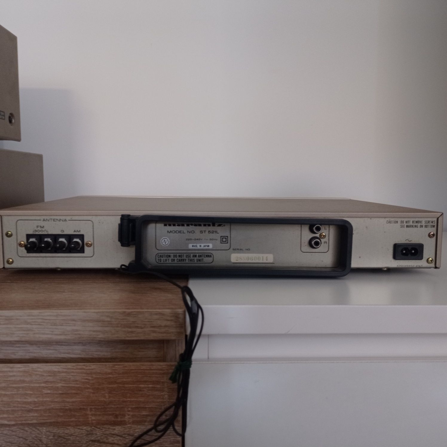 Marantz magnetofon-JD 1010, tuner-ST 521L i wzmacniacz-PM 550DC