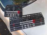 Номерна рамка, рамка під номер Dodge Tesla Mazda Nissan Toyota