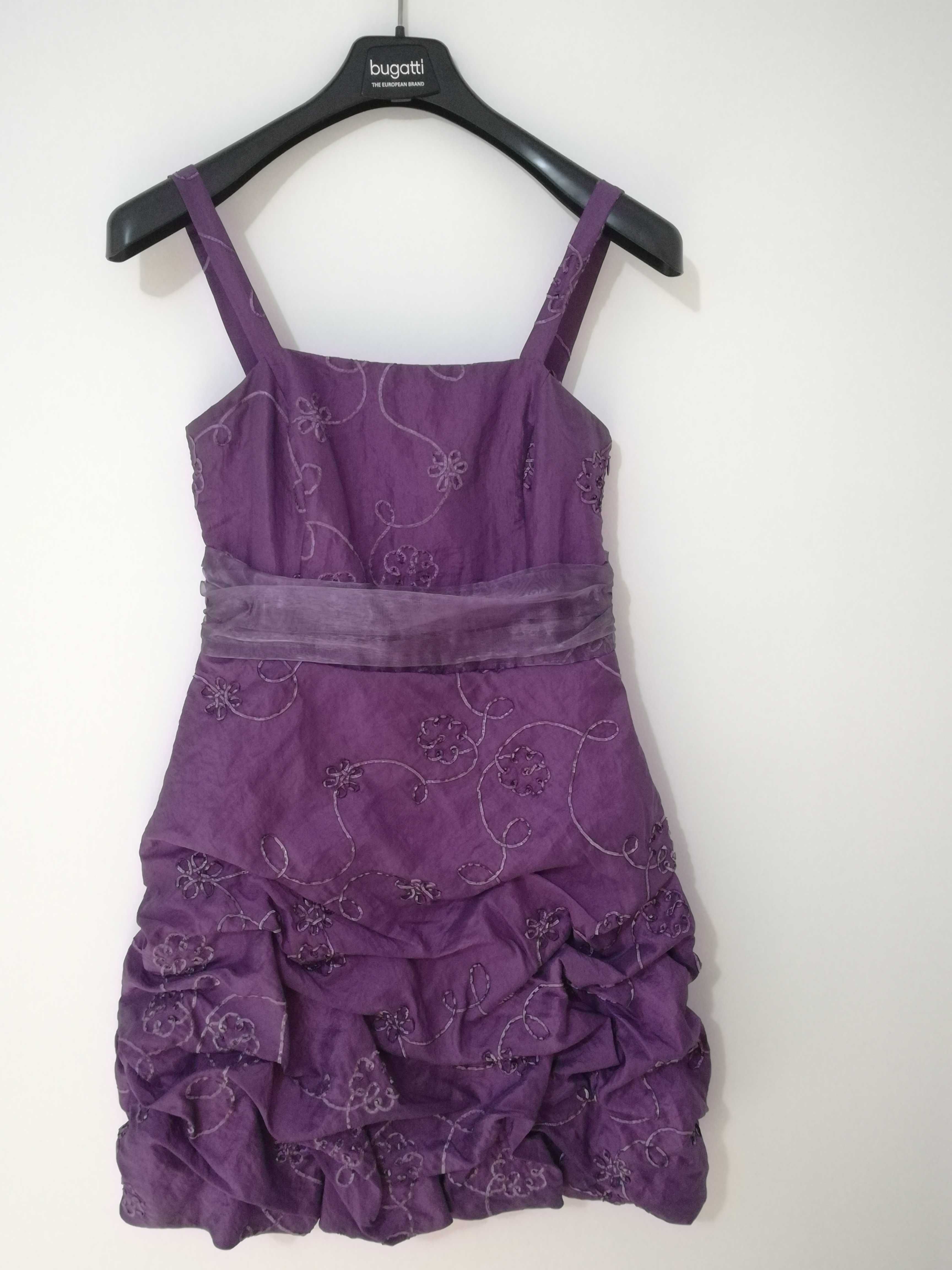 Vestido roxo curto | Cerimónia | Debutante