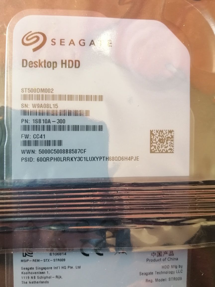 Жёсткий диск HDD 500gb WD, Seagate
