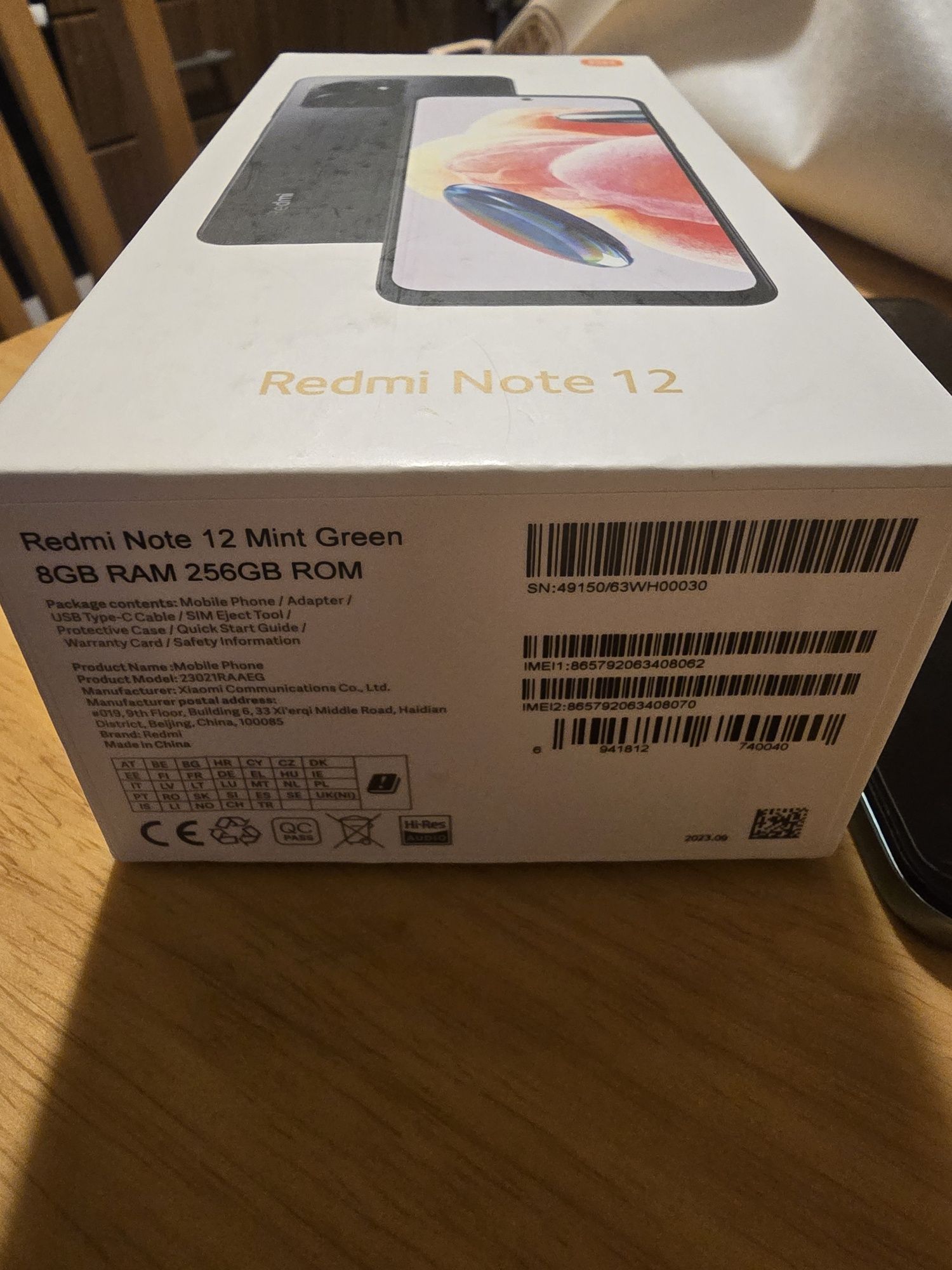Redmi note 12 8/256 разбит экран