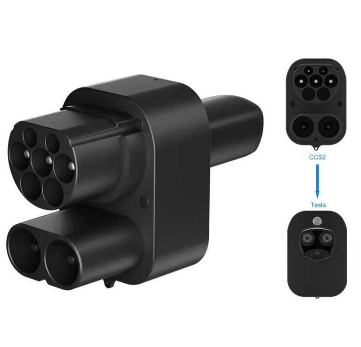Tesla Adapter USA CCS2, ładowarka Tesla