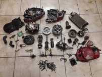 Honda MTX 125 silnik części cylinder wał magneto skrzynia kapa karter