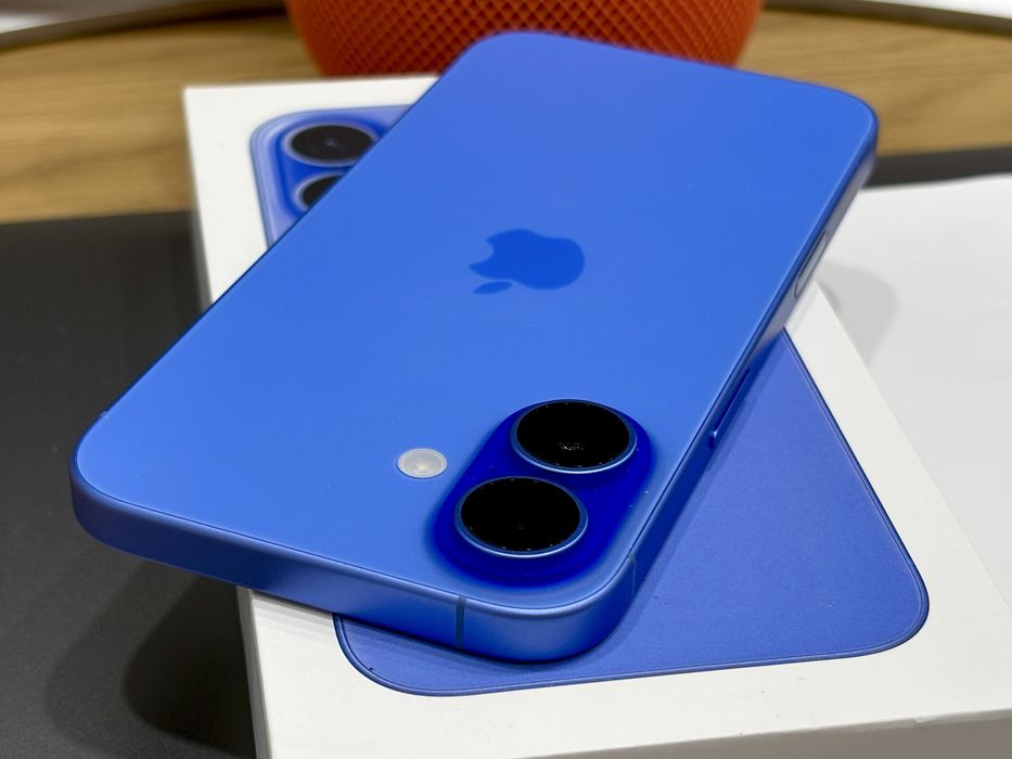 iPhone 16 128Gb Ultramarine Новий (АКБ 100% 0 циклів, байпас)
