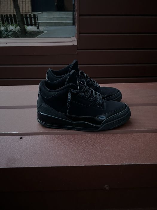 Jordan 3 black cat 44 розмір