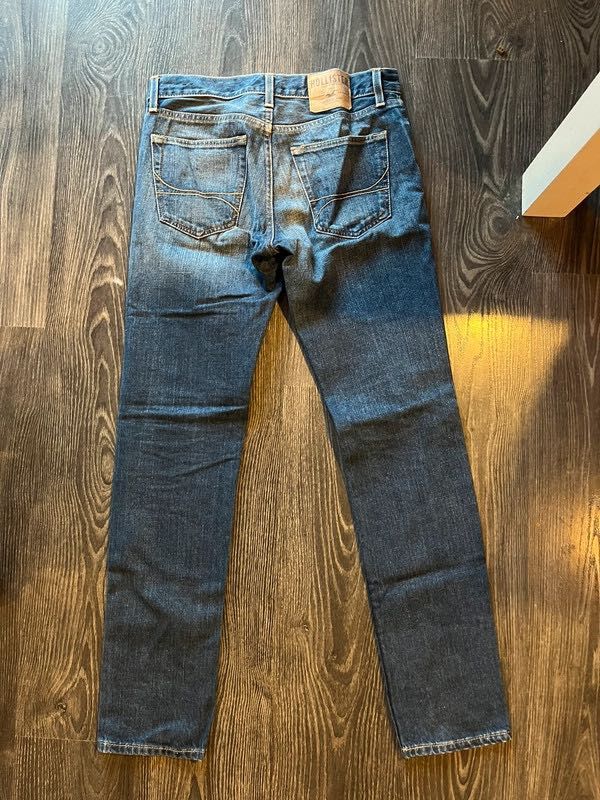Hollister spodnie jeansowe jeansy