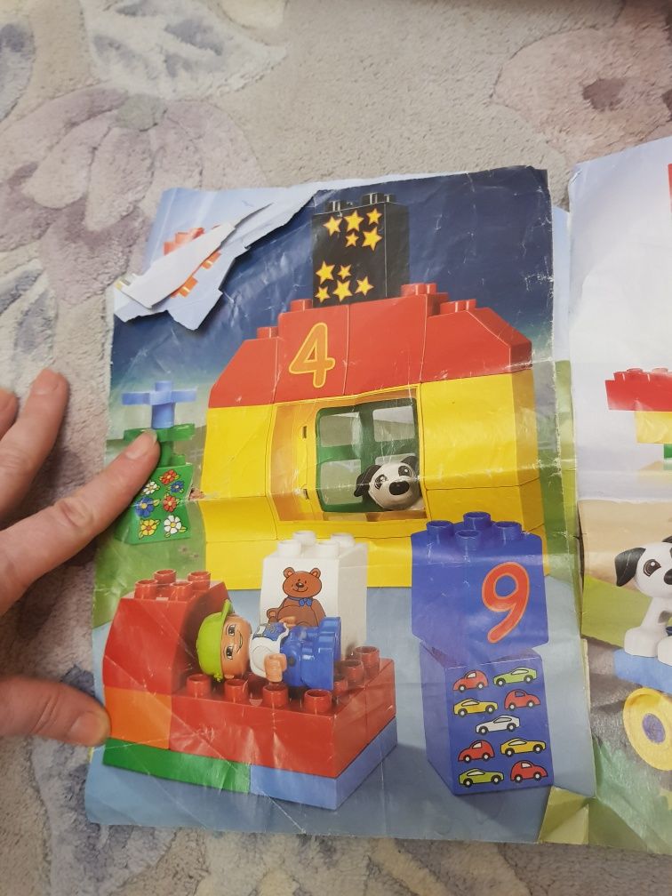Конструктор детский LEGO DUPLO, играй с цифрами, 58 деталей, 5497