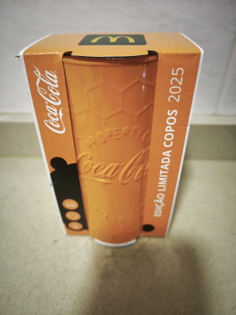 Copos novo coca cola da MC Donalds (2025)