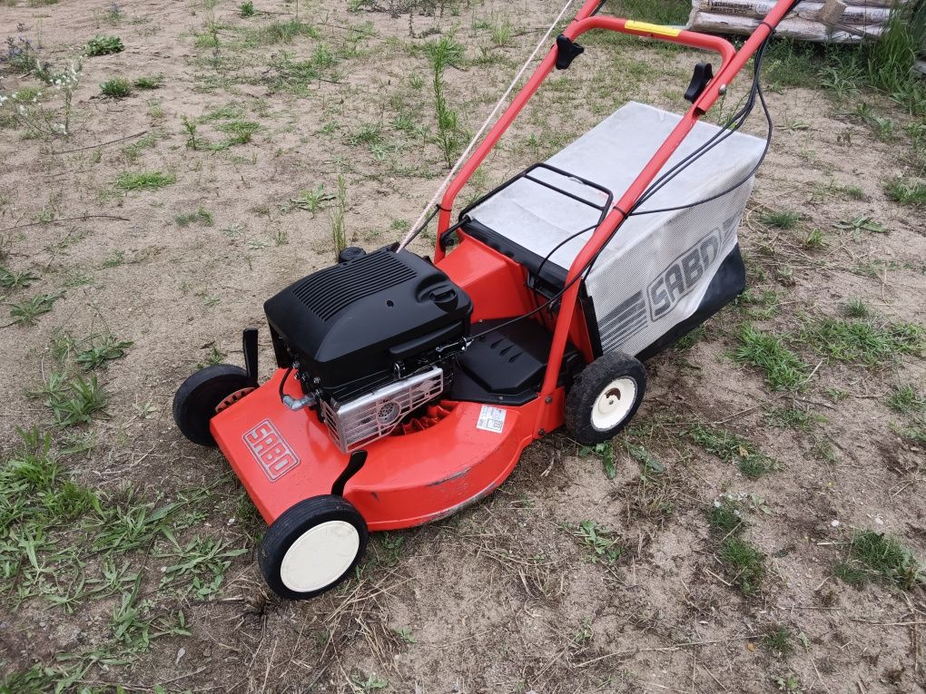 Kosiarka spalinowa Sabo 51cm 5KM Briggs regulowany napęd kosz aluminio