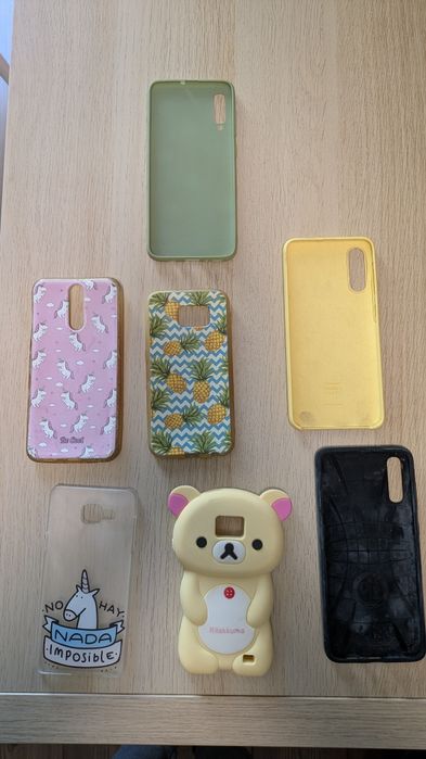 Pack Capas telemóvel Samsung Apple etc