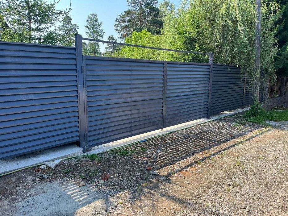 Огорожа, паркан, забор ранчо, жалюзі, ворота, блоки - гарантія