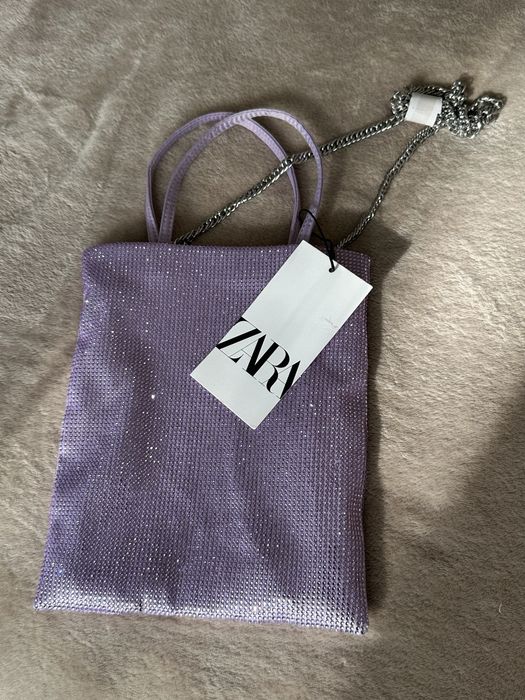 Нова сумка ZARA зі стразами