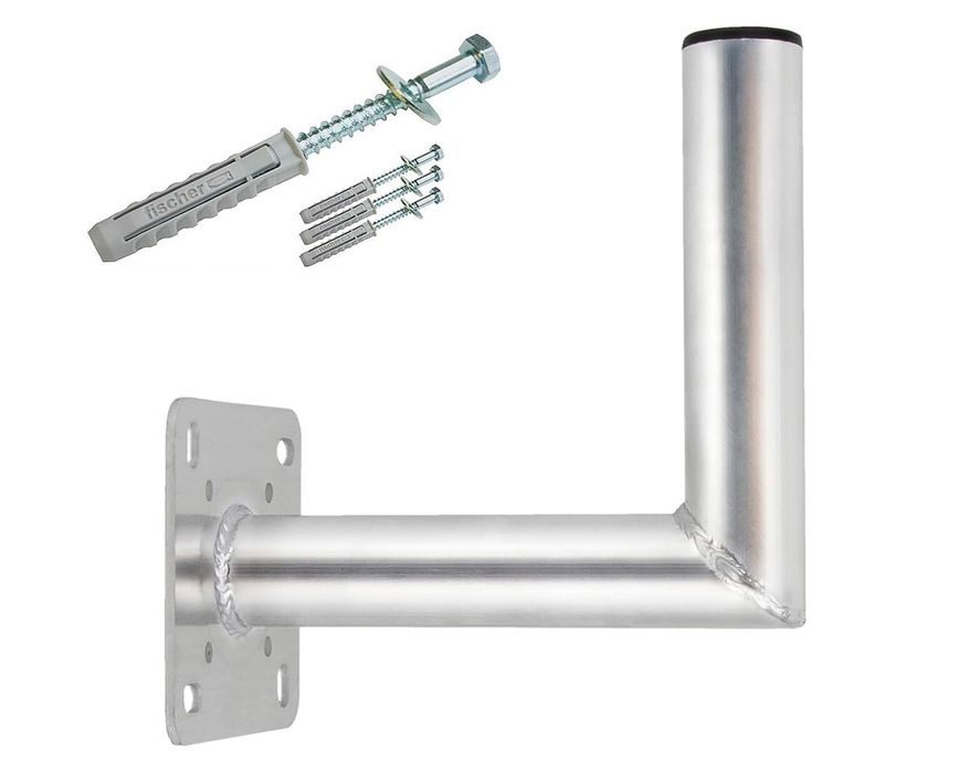Suporte parede para satélite Premium X 25 cm Aluminium - NOVO