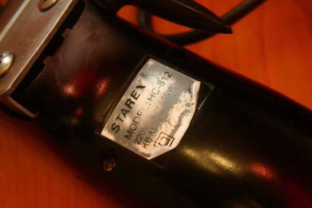 Машинка для стрижки марки Starex модель HC – 812
+ Насадка 3 mm