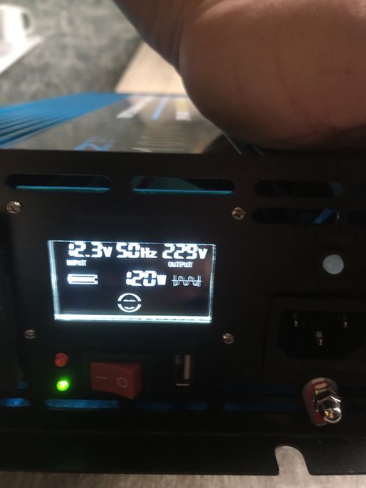 Перетворювач 12/220 ДБЖ Своя електроенергія 220 чистий синус 1000 ват