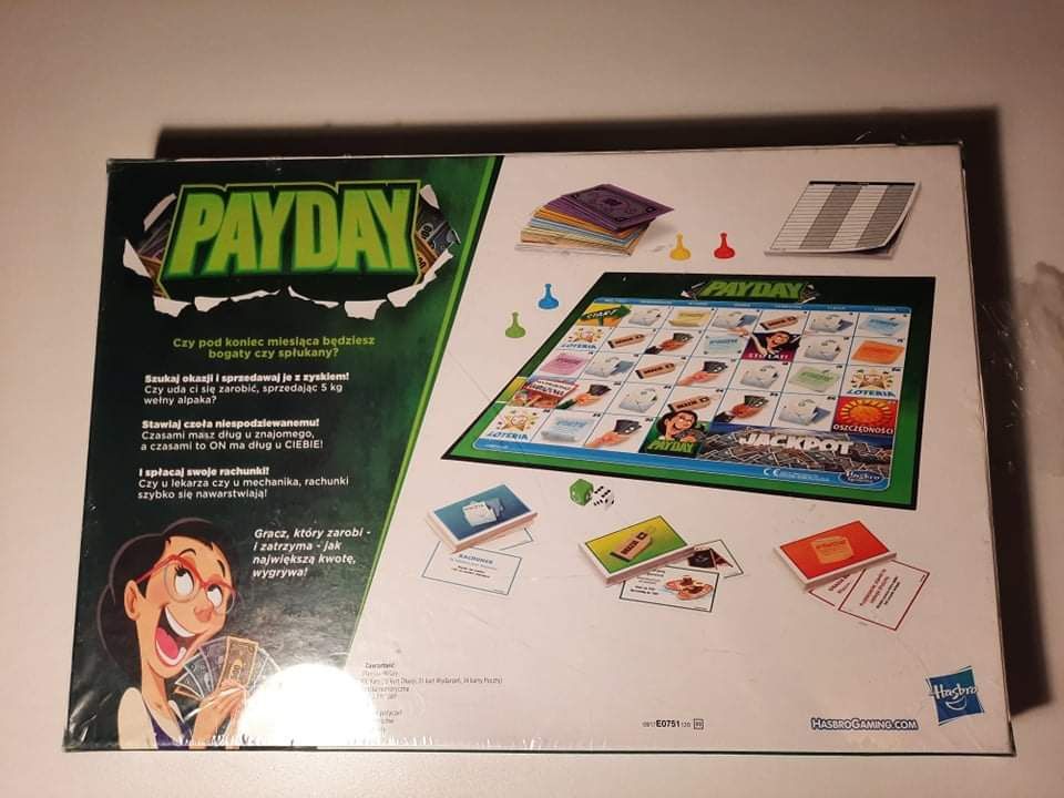 Nowa gra planszowa PAYDAY Monopoly Hasbro