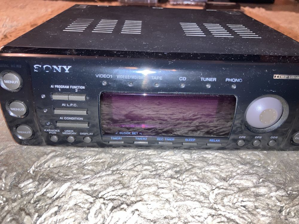 Pre amplificador/equalizador Sony TA-H6800E