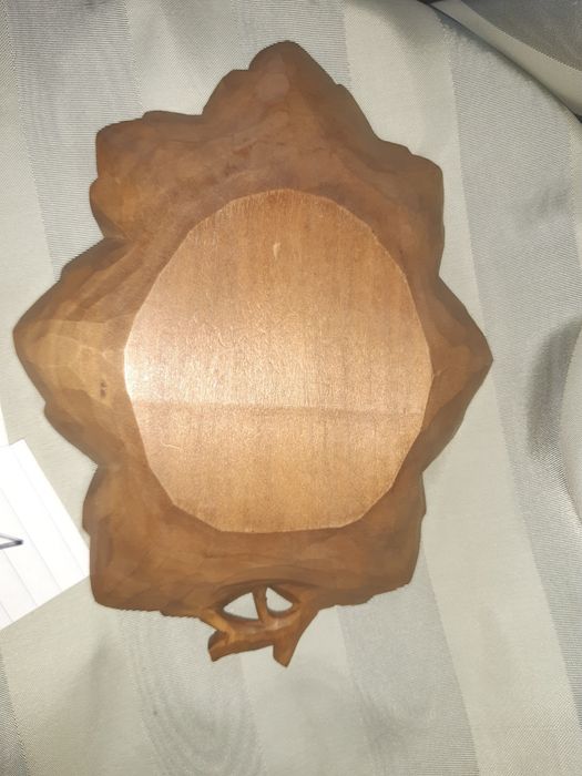 Patera, taca drewniana, rękodzieło.