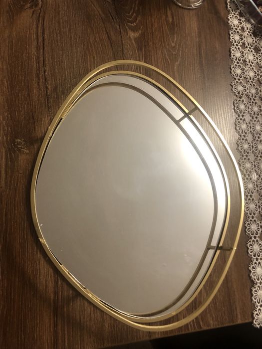 Taca lustrzana dekoracja