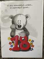 kartka na urodziny 18