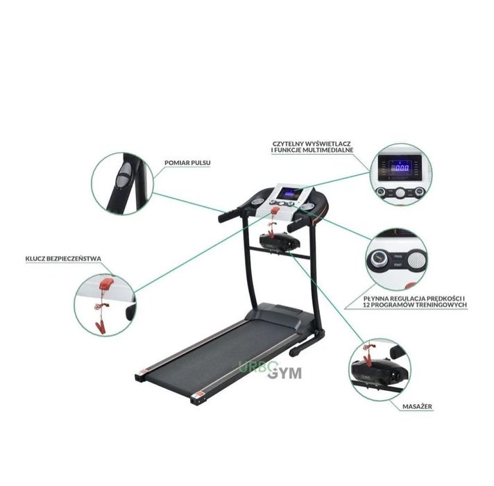 Bieżnia URBOGYM V515m