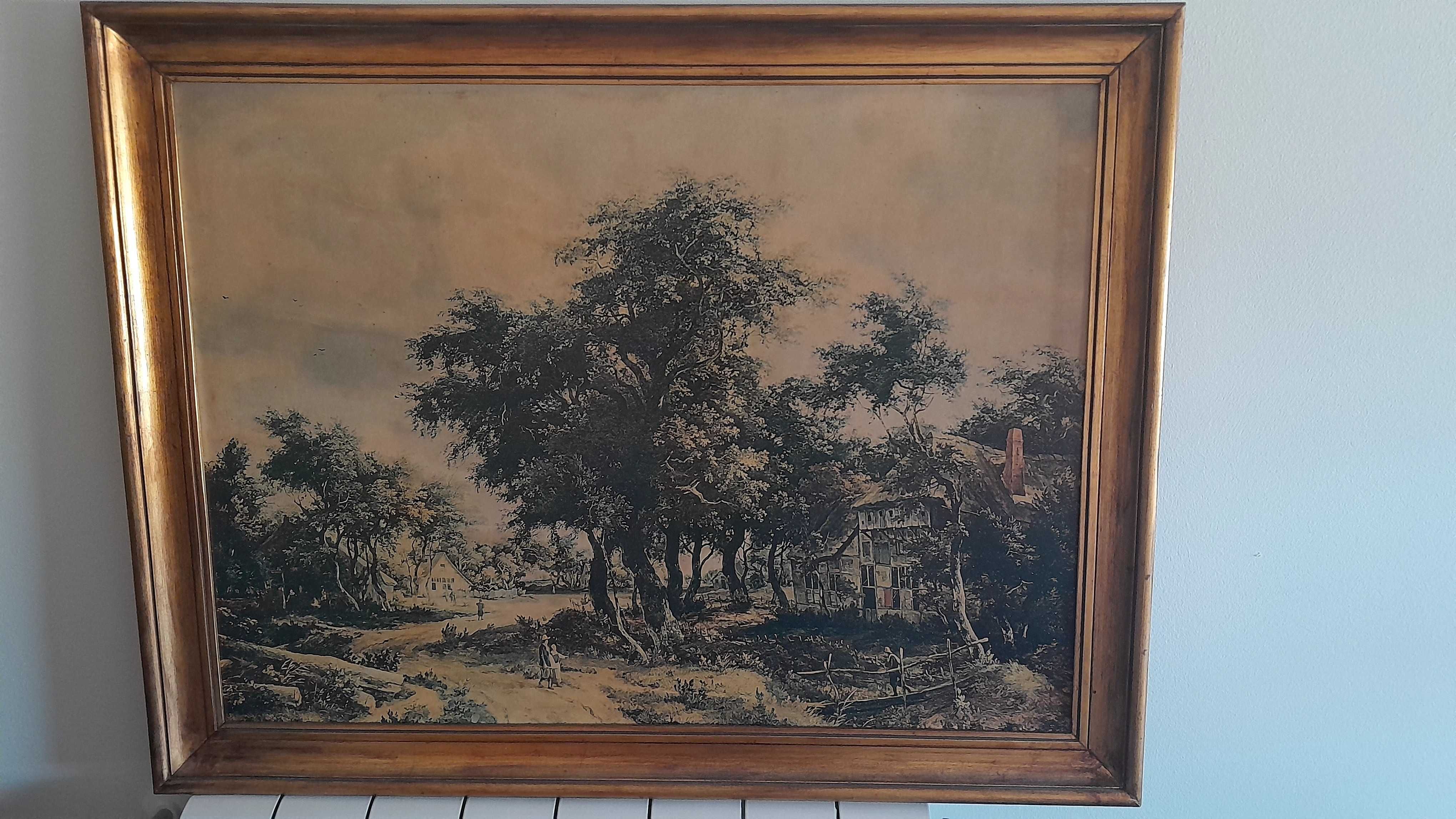 Quadro com paisagem