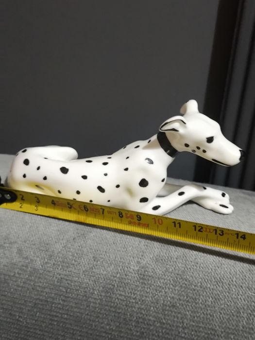 Figurka porcelanowa piesek ,pies dalmatyńczyk Cero. Vintage